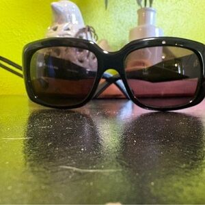 Balenciaga Black Designer Sunglasses